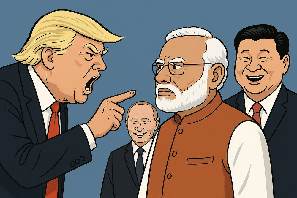 Why Trump’s Tantrum Pushes India Away