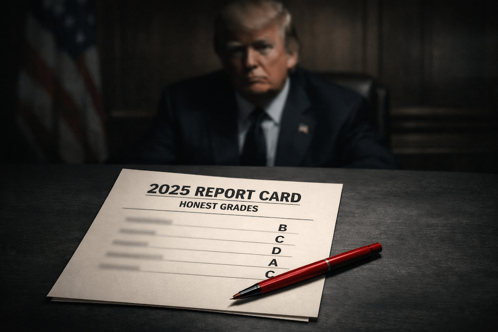 Trump's 2025 Report Card - Honest Grades