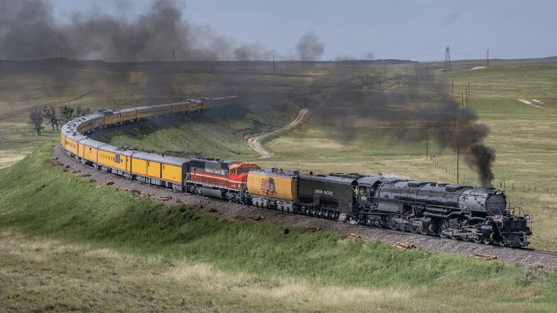 Union Pacific’s Big Boy locomotive. Credit RailwayAge.com.