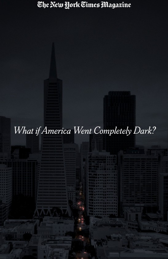 What if America went dark?