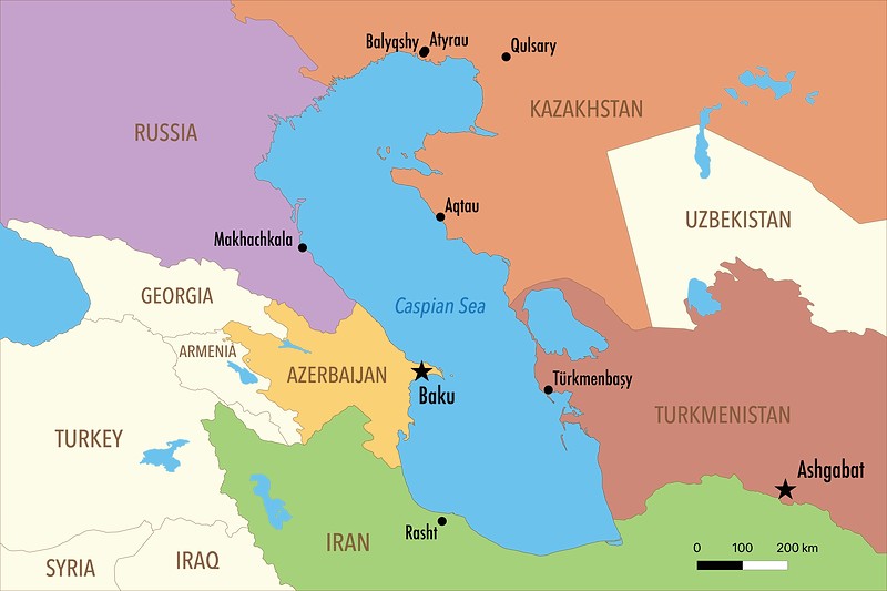 Caspian Sea - Actual