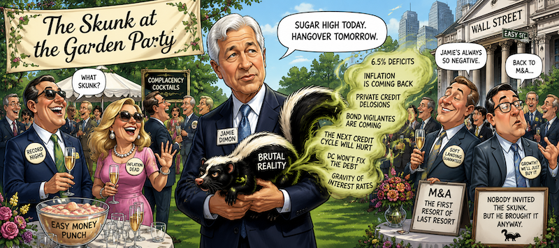 The Skunk at the Garden Party