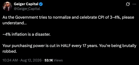 Geiger Tweet