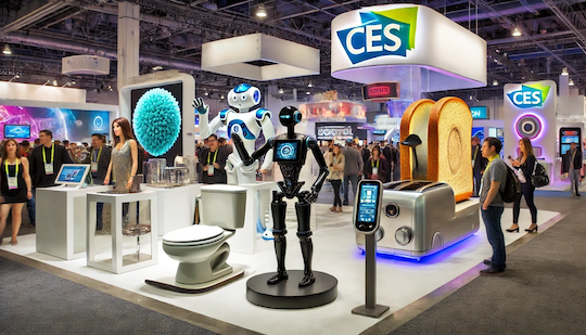 CES 2025: Toasters, Toilets, and GPUs