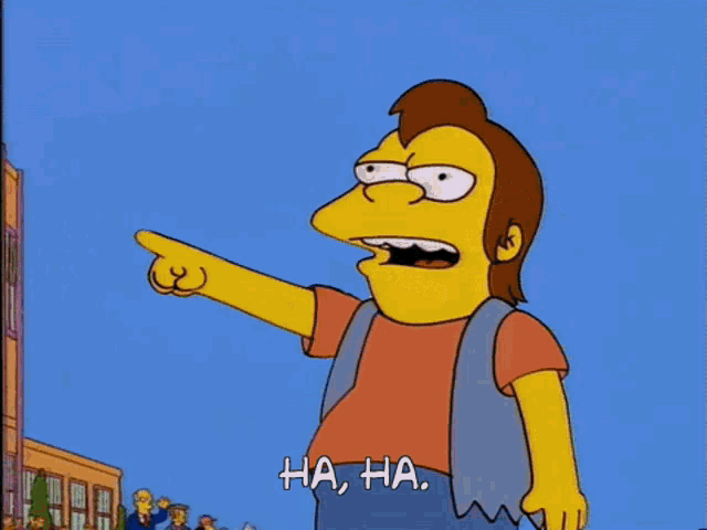 Nelson Muntz HA, HA