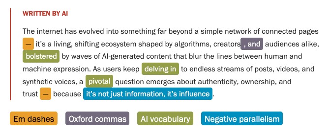 once you understand the hall marks of ai-generated copy you see it everywhere