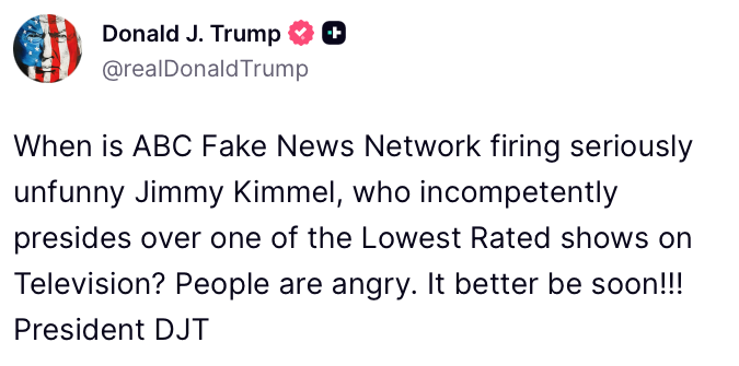 DJT Tweet