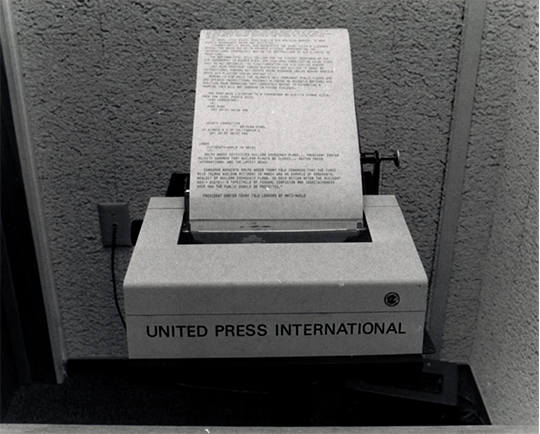 teletype machine