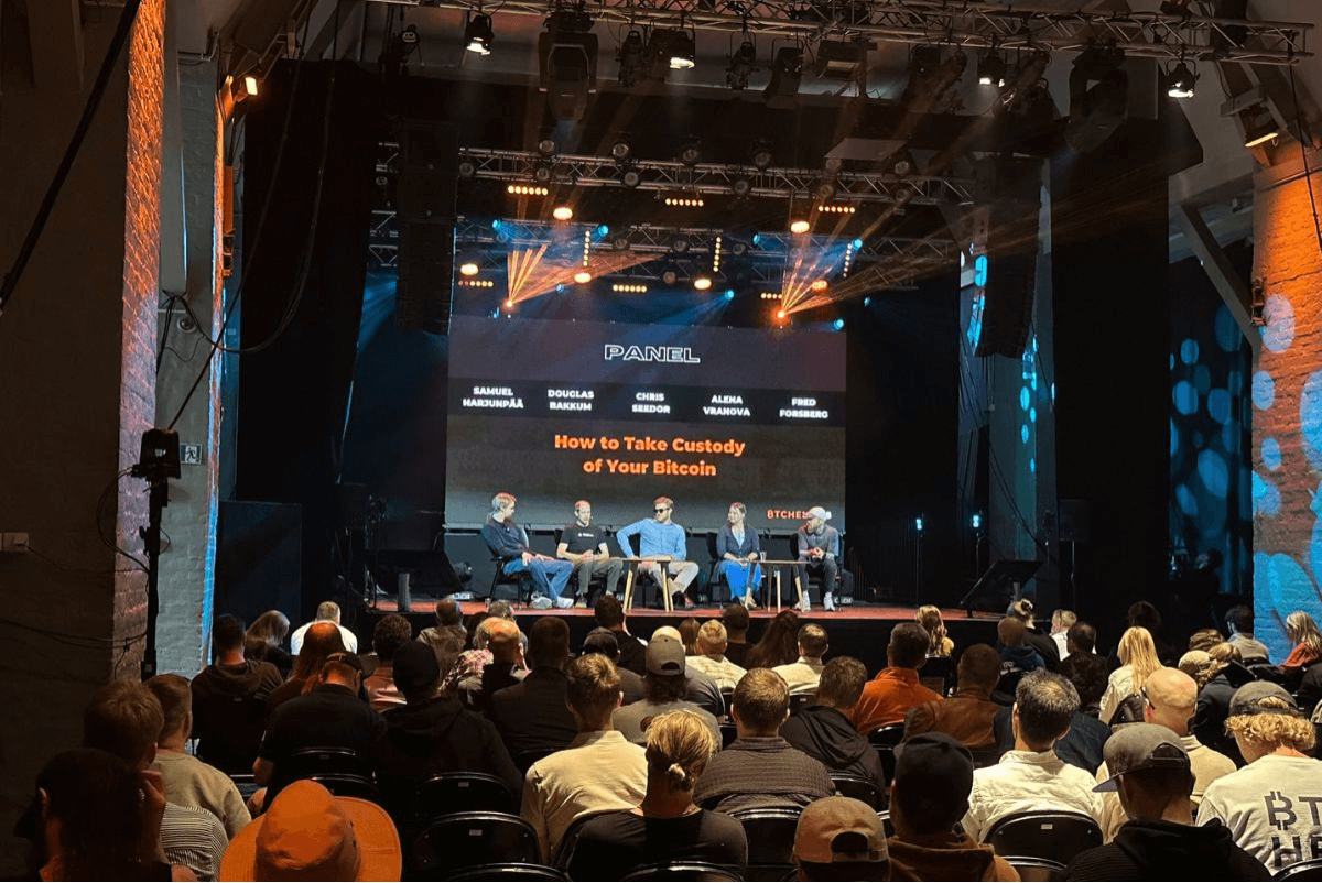 A panel discussion at BTCHEL 2025