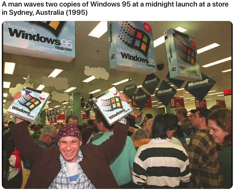 Windows 95 Launch