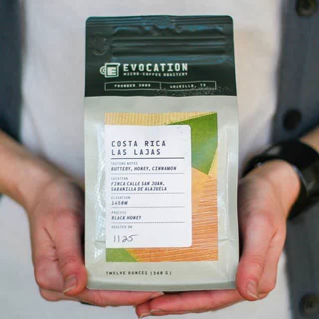 Meticulously sourced #specialtycoffee roasted with precision @evocationcoffee in #amarillotx #coffeepackaging #customcoffeebags #coffeepackagingprinting #regram 📷: @evocationcoffee