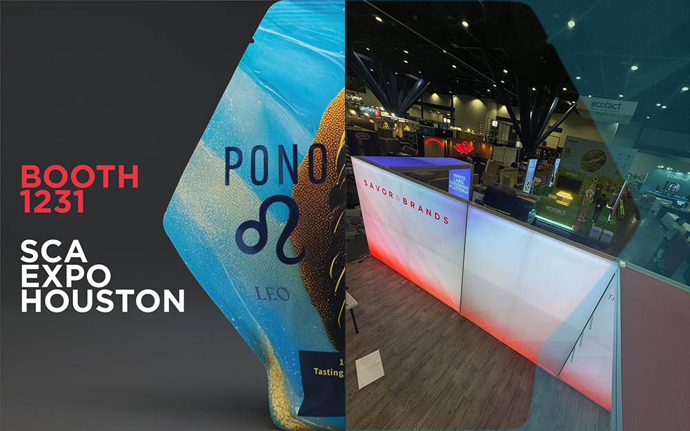SCA Houston 2025 ~  Savor Brands Booth Location