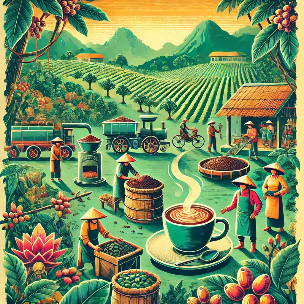 Vietnam’s Coffee Industry Faces Major Setback with 10% Production Decline: What’s Next for the Market? thumbnail