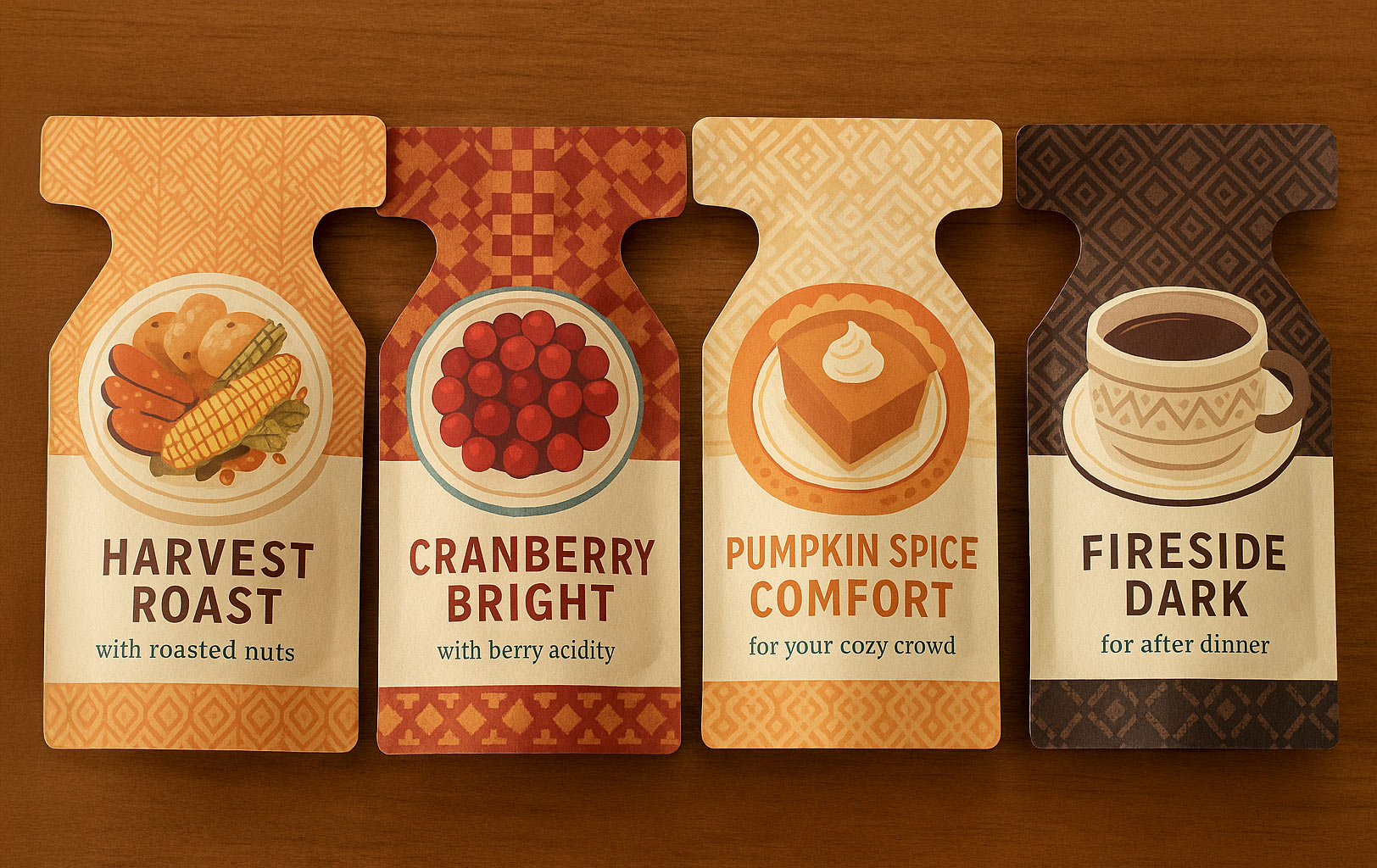 Thanksgiving Table Flight Sample Size Coffee Bags thumbnail