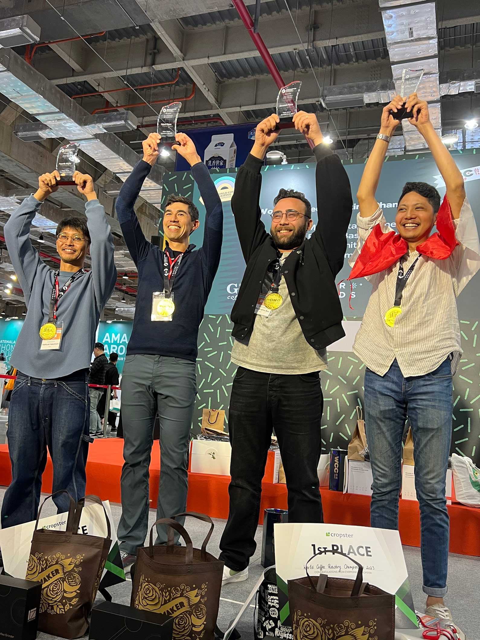 Taipei 2023 World Coffee Roasting Championship Winners