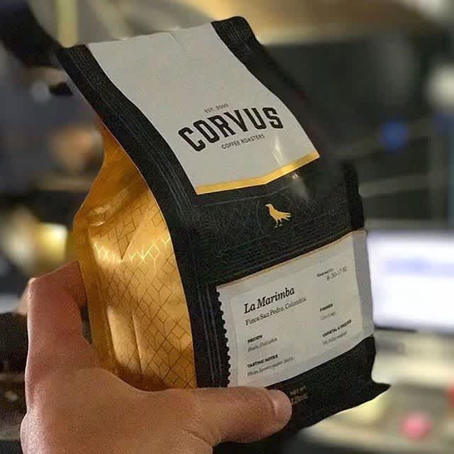 Good coffee comes from good people @corvuscoffee, with new resealable #packaging to ensure the freshest #specialtycoffee #qualityinsideout #coffeepackaging #customcoffeebags #coffeepackagingprinting 📷: @corvuscoffee