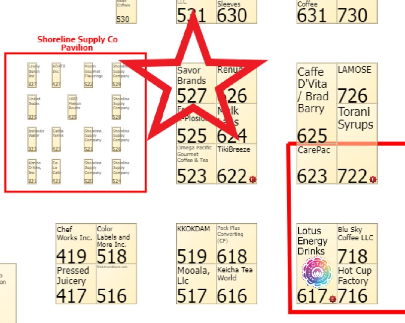 Savor Brands Coffee Fest LA Booth #527.