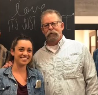 Chelsea Hayhurst and Paul Read (Mr. Coffee Bags).