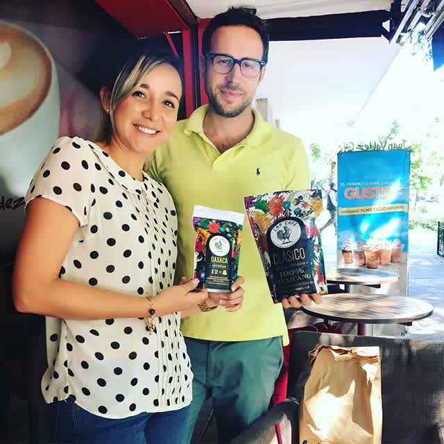 Encantados de pasar la tarde con @capdecafe ! Un gusto conocerlos!👌#cafemexicano #coffeegram #mexicancoffee