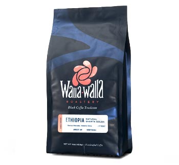 Waiia Waiia Coffee Roasters Ethiopia Bag printed by Savor Brands