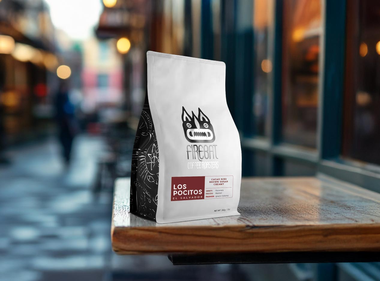 Firebat Coffee Bags Printed by Savor Brands