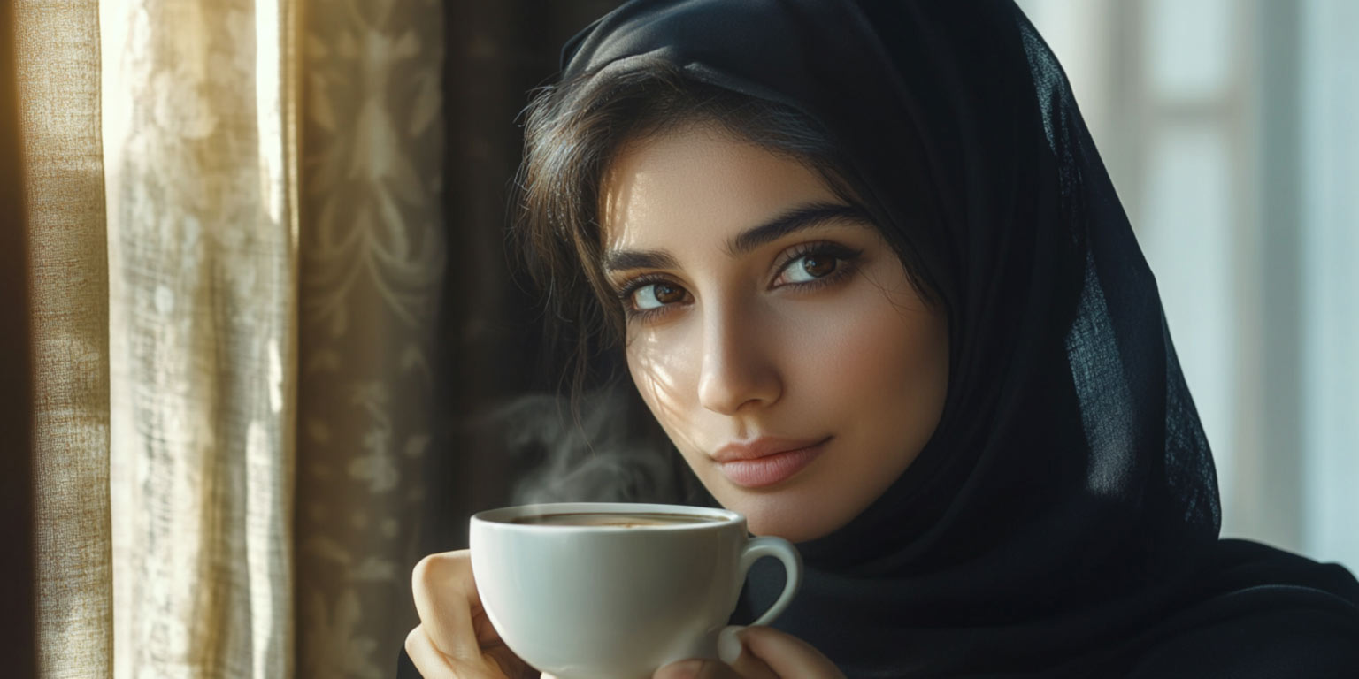 Saudi Coffee Drinker