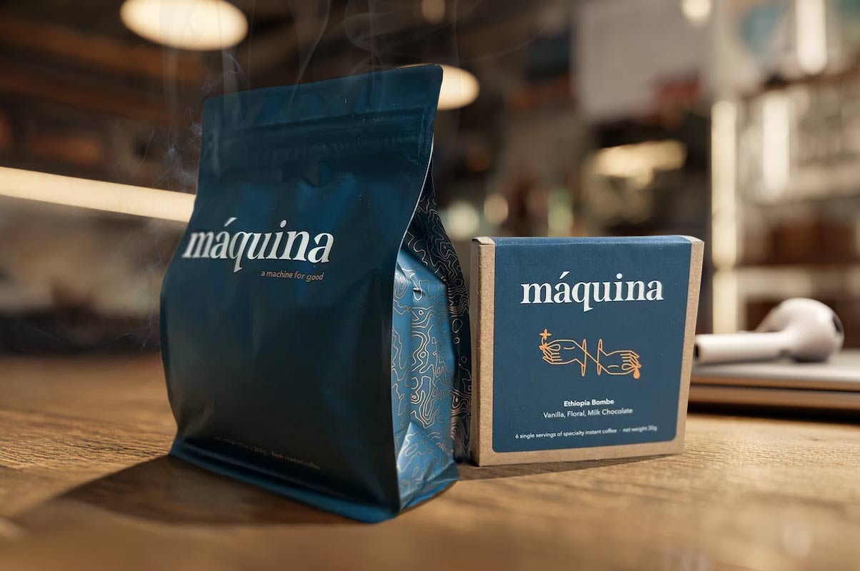 How to Get a Coffee Bag like Maquina Coffee Roasters (PA) thumbnail