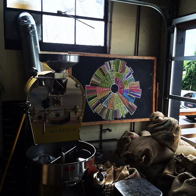 Savor the flavor @hobokencoffee in Guthrie, OK #colorwheel #specialtycoffee #guthrielove