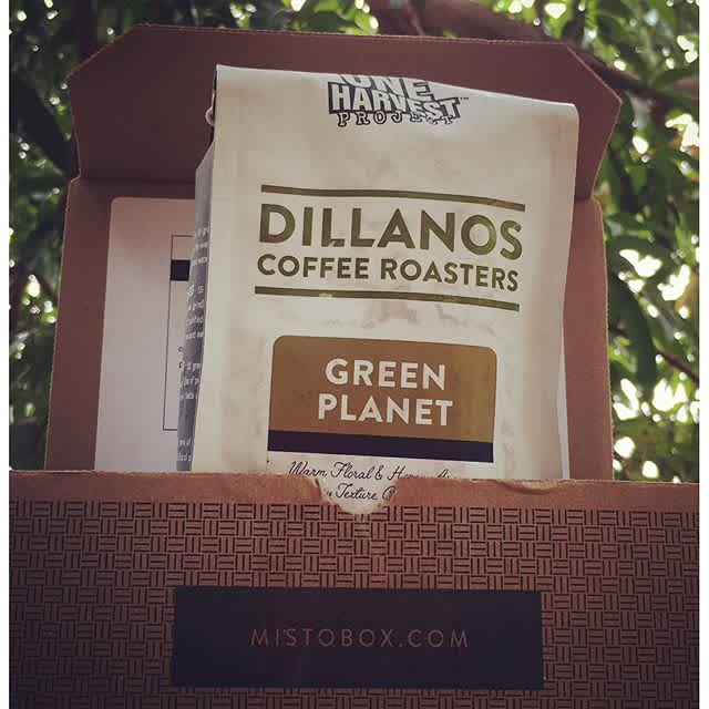 Cracked open our first @mistoboxcoffee and can't wait to try @dillanos Green Planet! #lifewithcoffee #roasterlove #greatbrandsbeginwithgreatpackaging