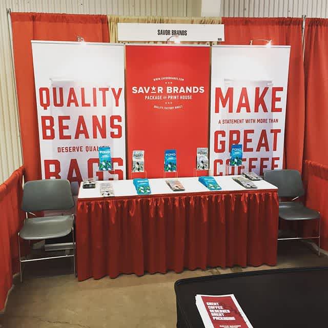 Red Skirts Are Sexy! @chocolate&amp;coffeefestival #savorbrands #redskirtsaresexy #greatcoffeedeservesgreatpackaging