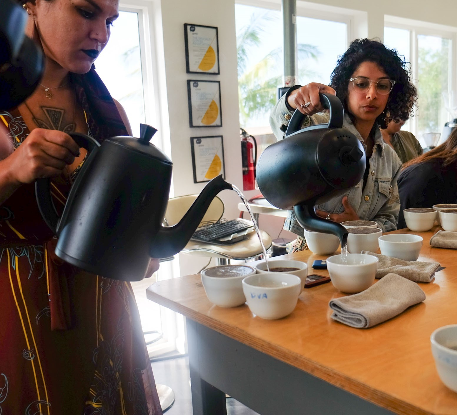 Pacific Coffee Research Alaka'i Kapanui and Madeleine Longoria Garcia