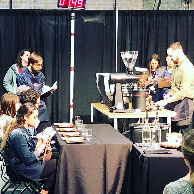 Amazing experience serving as a guest judge at #USCoffeeChamps #nola #specialtycoffee #coffeeology #alwayslearning