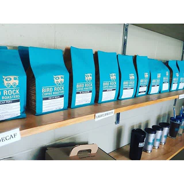 Check out these new bags from @birdrockcoffeeroasters Bird Rock Rocks! Photo Cred: @birdrockcoffeeroasters #savorbrands #birdrockrocks