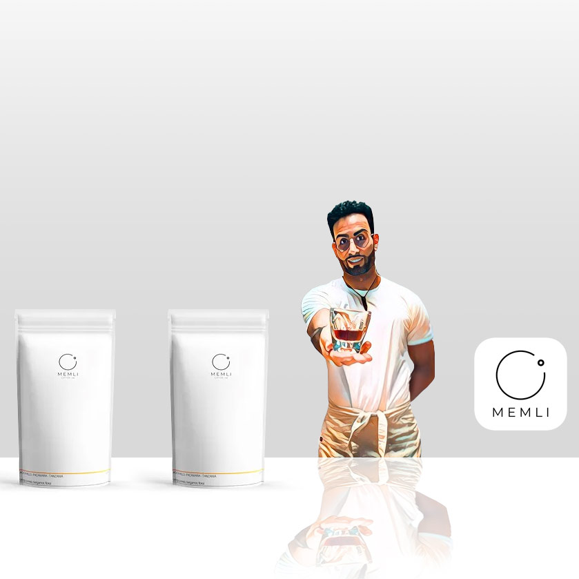 Memli Coffee Owner & Coffee Bag Printed by Savor Brands