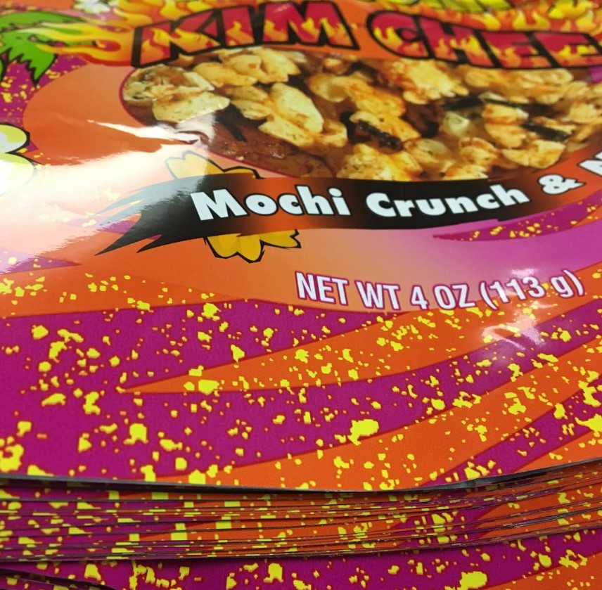 Hawaiian Hurricane Popcorn: Kimchee Mochi Crunch & Nori.