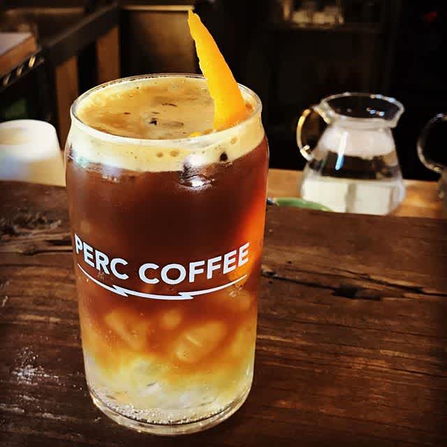 Insanely awesome #espresso tonic @perccoffee in #savannah #georgia #specialtycoffee #localcoffee #coffeetime #coffeebreak