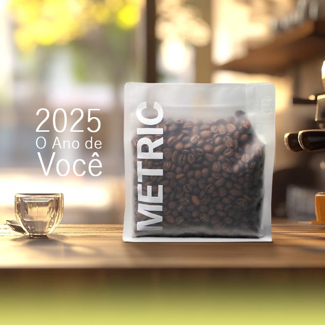 2025 O Ano de Você ~ Saco de Café Metric