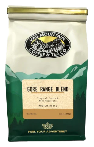 Vail Mountain Coffee & Tea Co.: 12oz Quad Seal Box Bottom
