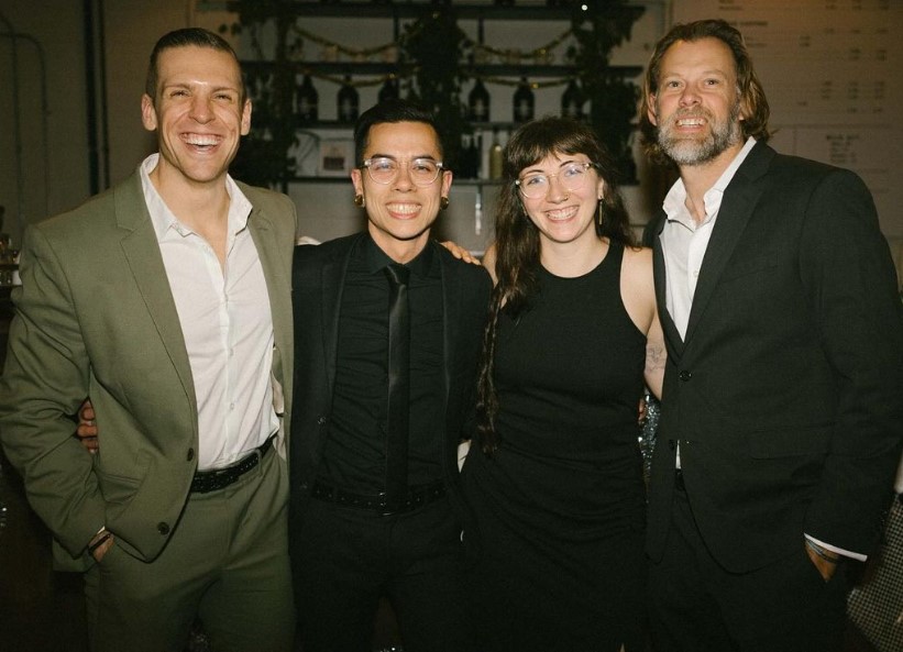 Tala Coffee Roasters Team (Left to Right): Keith, Stefan, Joanna, and Ryan.