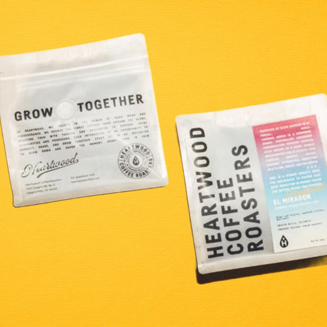 Trendy Clear and Frosty EVOH Coffee Packaging