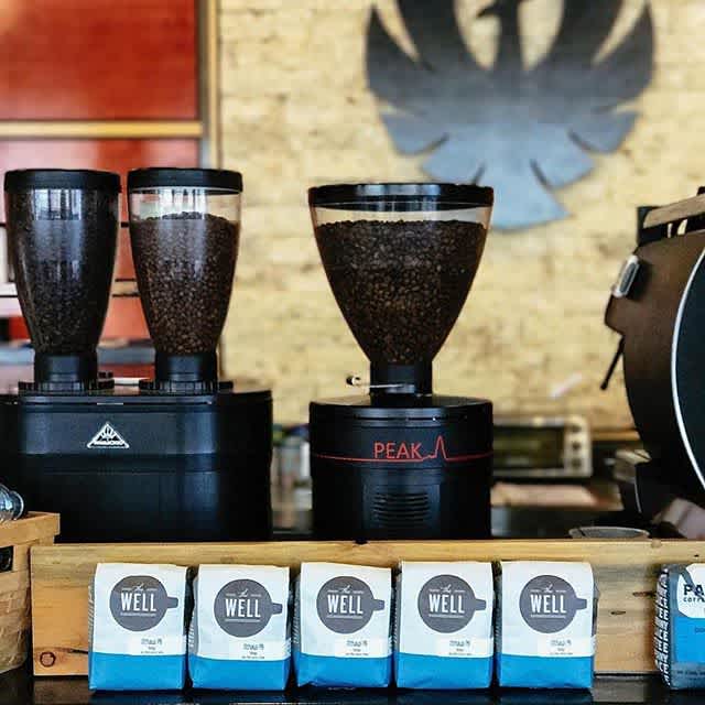 Roasting great #specialtycoffee @wellcoffeehouse while giving thousands of people access to safe, clean drinking water #qualityinsideout #greatbrandsgreatpackage #coffeechangeslives #regram 📷: @wellcoffeehouse at @palacecoffee
