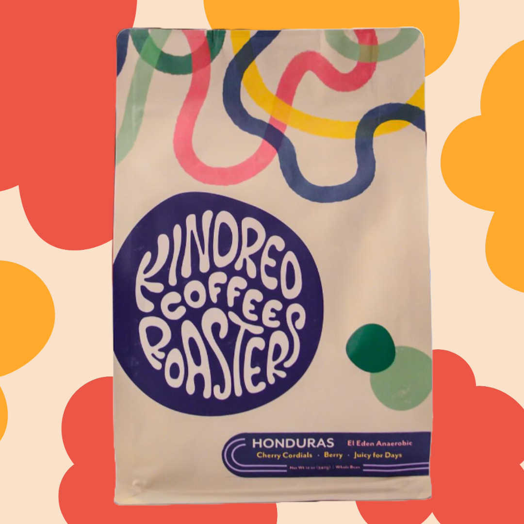 Las bolsas de café impresas digitalmente son perfectas para las fiestas. thumbnail