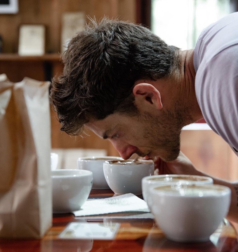 Three Coffee Co-Founder: Drew Dennehy (Dubai, UAE).