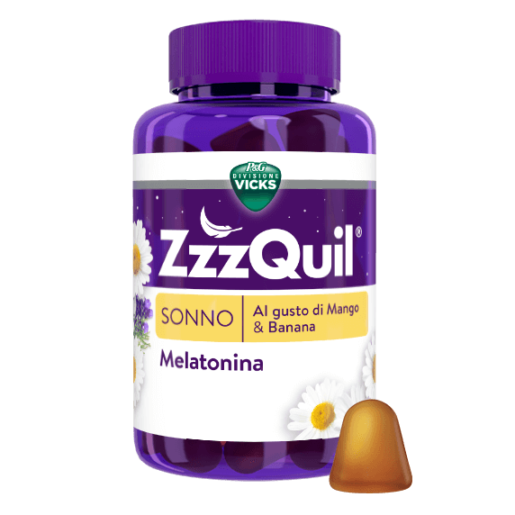 ZzzQuil Natura Mango e Banana Packshot