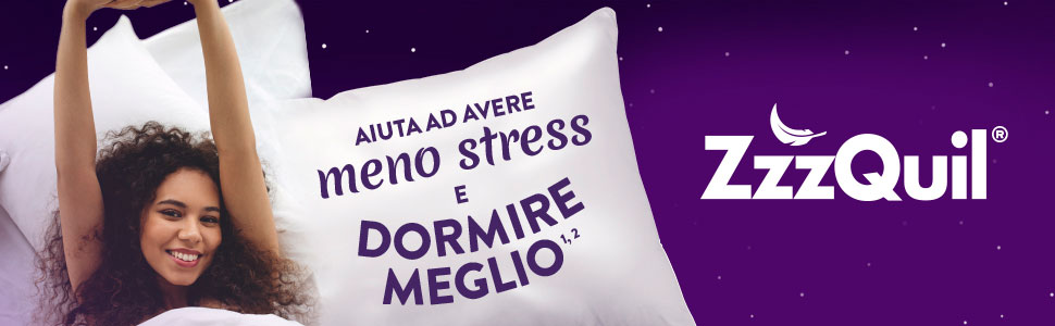 aiuta ad avere meno stress e dormire meglio - Zzzquil