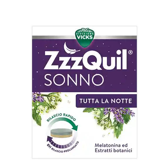 ZzzQuil TUTTA LA NOTTE packshot