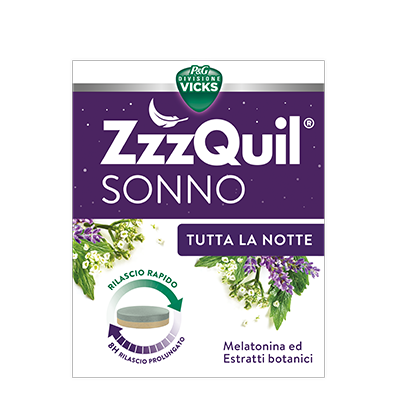 ZzzQuil TUTTA LA NOTTE packshot