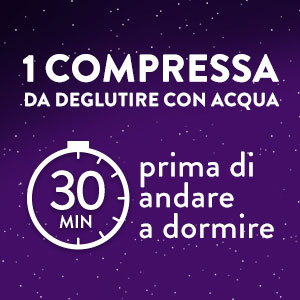 1 compressa da deglutire con acqua