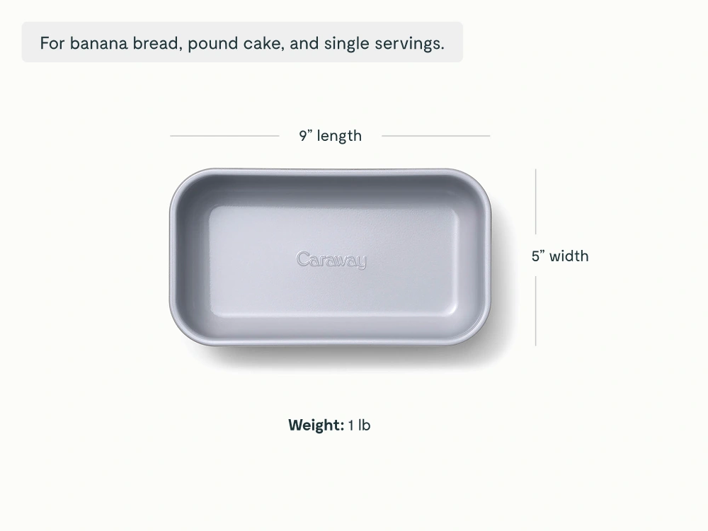 Loaf Pan - Weight Dimensions