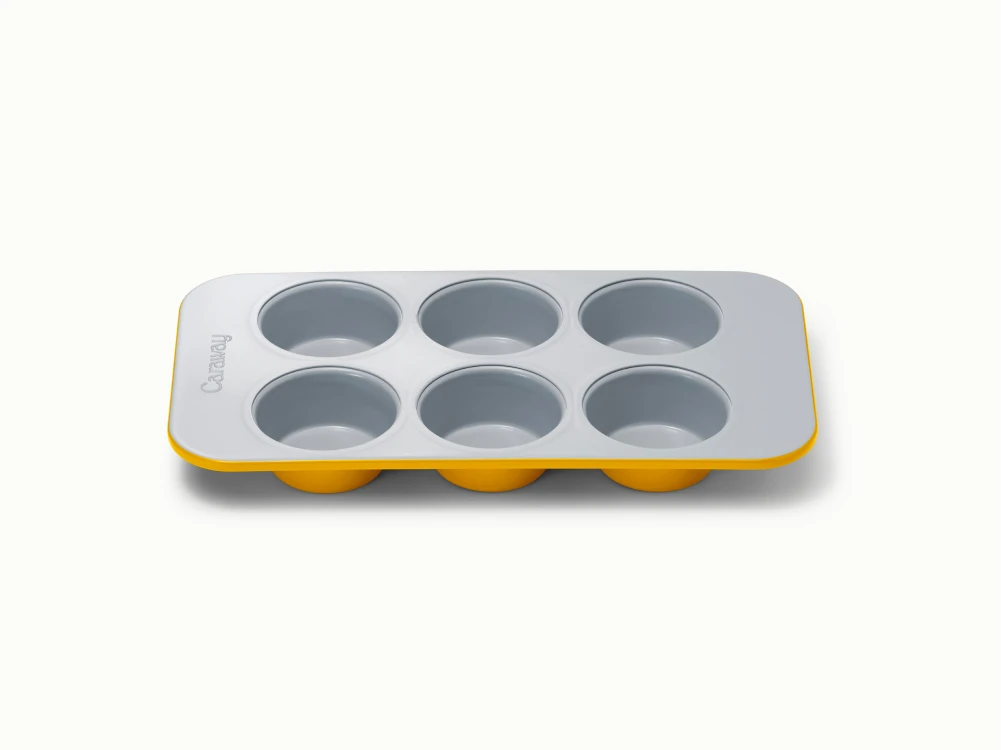 6 Cup Muffin Pan - Marigold - Hero